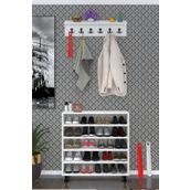 Kenzlife Ayakkabılık Çapula5 Byz 83*080*30 Kapaksız 5 Raflı 20 Çift Ayakkabı Kapasitesi
