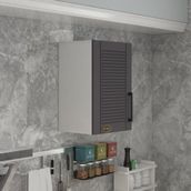 Kenzlife Bamya 90 Gri Mod2 90x040x32 Mebran Kapak Suntalam Gövde Hazır Mutfak Dolabı