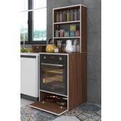 Kenzlife Bengisu Ceviz 165x60x56 Mutfak Dolabı