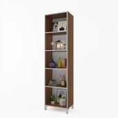 Kenzlife Beril Ceviz 188x40x20 cm Kitaplık