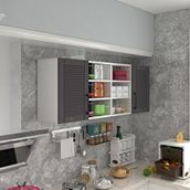 Kenzlife Biber 90 Gri Mod 2 90x160x32 Mebran Kapak Suntalam Gövde Hazır Mutfak Dolabı