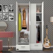 Kenzlife Biberiye 182x100x42 cm Gardrop