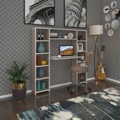 Kenzlife bilgisayar çalışma masası senna crd 140*130*20 kitaplıklı ofis sekreter laptop - 140x130x20 - Cordoba