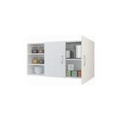Kenzlife Castus Beyaz 60x120x22 cm Mutfak ve Banyo Dolabı