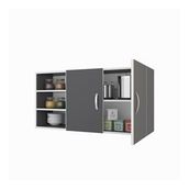 Kenzlife Castus Gri 60x120x22 cm Mutfak ve Banyo Dolabı
