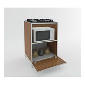Kenzlife Demi Ceviz 85x60x57 cm Mutfak Dolabı