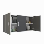 Kenzlife Dirca Gri 60x120x32 cm Mutfak ve Banyo Dolabı