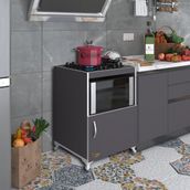 Kenzlife Doğangün Gri 85x60x56 Mutfak Dolabı
