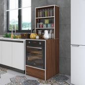 Kenzlife Esmacan Ceviz 165x60x56 Mutfak Dolabı