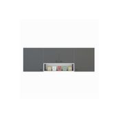 Kenzlife Floro Gri 60x150x32 cm Mutfak ve Banyo Dolabı