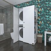 Kenzlife Foka Çamaşır-Kurutma Makinesi Banyo Dolabı