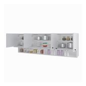 Kenzlife General Beyaz 60x150x32 cm Mutfak ve Banyo Dolabı