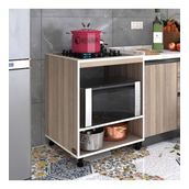 Kenzlife Gülpembe 85x70x60 Xlarge Hazır Mutfak Ankastre Gömme Ocak İçin Mutfak Dolabı