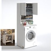 Kenzlife Hayzum Çamaşır Makinesi Banyo Dolabı