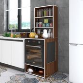 Kenzlife İsmihan Ceviz 165x60x56 Mutfak Dolabı