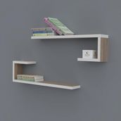 Kenzlife Kayra 015*060*20*2 Crd Duvar Rafı Kitaplık