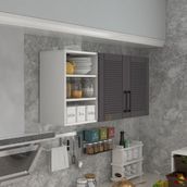 Kenzlife Kestane 60 Gri Mod 2 60x120x32 Mebran Kapak Suntalam Gövde Hazır Mutfak Dolabı