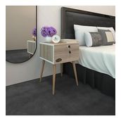 Kenzlife Komodin Çıntay Crd 57*39*39 Çekmeceli Kilitli Ahşap Ayaklı Komidin