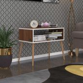 Kenzlife Komodin Dumrul Cvz 57*70*39 Ahşap Ayaklı Komidin Kitaplık