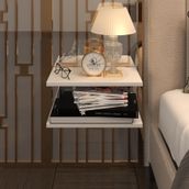 Kenzlife Komodin Guiseppe Byz Komidin 39*19 2 Parça Duvara Monte Askı Aparatlı ( Mng)