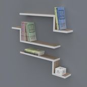 Kenzlife Mediha 015*060*20*3 Crd Duvar Rafı Kitaplık