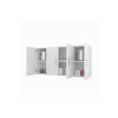 Kenzlife Merlanda Beyaz 60x120x32 CM Mutfak ve Banyo Dolabı