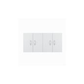 Kenzlife Merta Beyaz 60x120x32 CM Mutfak ve Banyo Dolabı