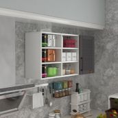Kenzlife Nane 60 Gri Mod2 60x120x32 Mebran Kapak Suntalam Gövde Hazır Mutfak Dolabı