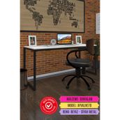 Kenzlife Ofis Bilgisayar Çalışma Masası Ayvalık170 Byzsyh 75*170*60 Metal Ayaklı Masa