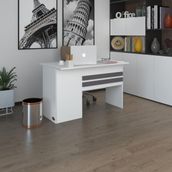 Kenzlife Ofis Masasi Kamikaze Byz Sag 75*140*80 Rafli Dolap Seritli Bilgisayar Calisma Masasi