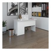 Kenzlife Ofis Masasi Miyamoto Byz Sag 75*140*60 Rafli Dolap Bilgisayar Calisma Masasi