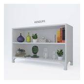 Kenzlife Pakize Beyaz 48x90x30 cm Mutfak Dolabı