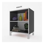 Kenzlife Pakize Gri 68x30x30 cm Mutfak Dolabı