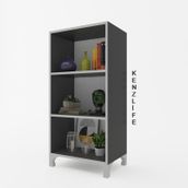 Kenzlife Pakize Gri 88x50x30 cm Mutfak Dolabı