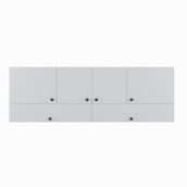 Kenzlife Perenna Beyaz 60x180x32 CM Mutfak ve Banyo Dolabı