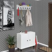 Kenzlife Portmanto Ayakkabılık Ve Askılık Sandal4 Byzbyz 68*120*32 Yirmidört Çift Ayakkabı Kapasitesi
