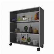 Kenzlife Raziye Gri 108x90x30 cm Mutfak Dolabı