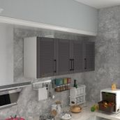 Kenzlife Soğan 90 Gri Mod 2 90x160x32 Mebran Kapak Suntalam Gövde Hazır Mutfak Dolabı