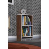 Kenzlife Süper Ga 60x40x19 cm 2 Katlı Tek Bölme Ceviz Kitaplık