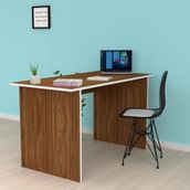 Kenzlife Tamiko Ceviz 75x130x60 cm Ofis Masası