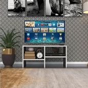 Kenzlife Tatabanya 40x80x380 cm Gri Televizyon Sehpası