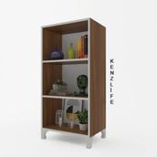 Kenzlife Tuğçe Ceviz 88x40x20 cm Kitaplık