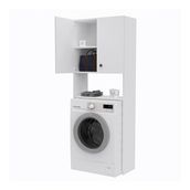 Kenzlife Veronika Çamaşır-Kurutma Makinesi Banyo Dolabı