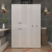 Kenzlife Yaromira 180x120x64 cm Mebran Kapak Suntalam Gövde Beyaz Çamaşır Kurutma Makinesi Dolabı
