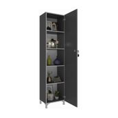 Kenzlife Zehra Gri 168x30x32 cm Mutfak Dolabı
