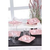 Keramika İknat Pembe 12 Parça 6 Kişilik Çay Takımı