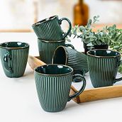 Keramika Myra Zümrüt 10 cm 6 Parça Kupa