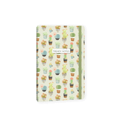Keskin 13x21 80 Yaprak Çizgili Trendy Notes Cactus Love Yeşil Defter