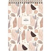 Keskin Color 145452-99 Çizgili 72 Yaprak Spiralli 17x24 cm Çakıl 6'lı Not Defteri