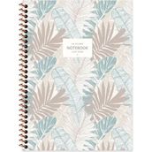 Keskin Color 16.5X22.5 Çizgili La Plume Leaves - Mavi Defter